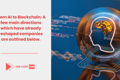 From AI to Blockchain A few main directions which have already reshaped companies are outlined below.